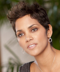 Halle Berry Hairstyle - click to view hairstyle information