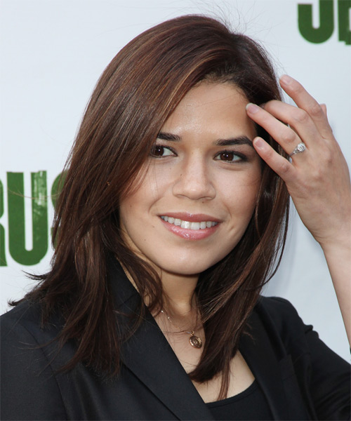 america ferrera hair. America Ferrera Hairstyle