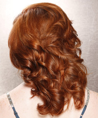 Formal Medium Curly Hairstyle - click to view hairstyle information