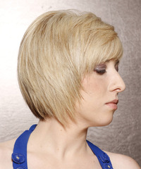 Formal Short Straight Hairstyle - click to view hairstyle information