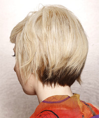 Casual Short Straight Hairstyle - click to view hairstyle information