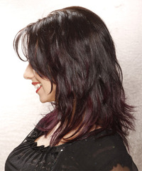 Casual Medium Straight Hairstyle - click to view hairstyle information