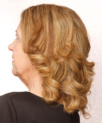 Formal Medium Wavy Hairstyle - click to view hairstyle information