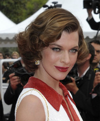 Milla Jovovich Hairstyle - click to view hairstyle information