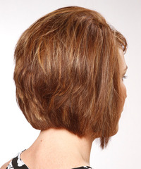 Formal Medium Straight Hairstyle - click to view hairstyle information