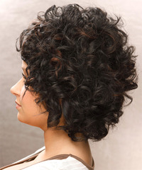 Casual Short Curly Hairstyle - click to view hairstyle information