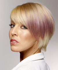 Casual Short Straight Hairstyle - click to view hairstyle information