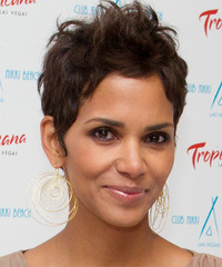 Halle Berry Hairstyle - click to view hairstyle information
