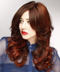 Formal Long Wavy Hairstyle - click to view hairstyle information