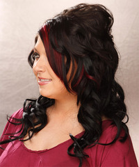 Formal Long Wavy Hairstyle - click to view hairstyle information