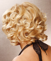 Formal Medium Wavy Hairstyle - click to view hairstyle information