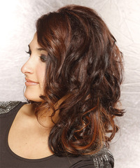 Formal Long Wavy Hairstyle - click to view hairstyle information