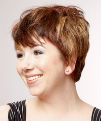 Casual Short Straight Hairstyle - click to view hairstyle information