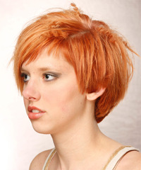 Alternative Short Straight Hairstyle - click to view hairstyle information