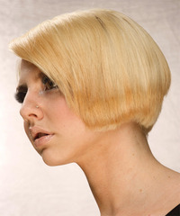 Formal Short Straight Hairstyle - click to view hairstyle information