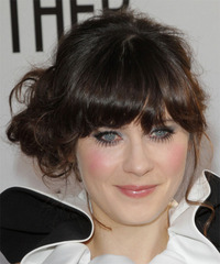 Zooey Deschanel Hairstyle - click to view hairstyle information
