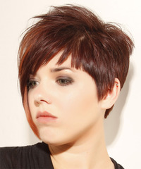 Alternative Short Straight Hairstyle - click to view hairstyle information