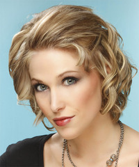 Formal Short Curly Hairstyle - click to view hairstyle information
