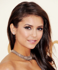 Nina Dobrev Hairstyle - click to view hairstyle information