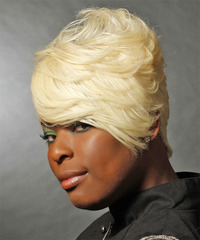 Formal Short Straight Hairstyle - click to view hairstyle information