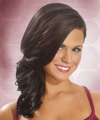 Formal Long Wavy Hairstyle - click to view hairstyle information