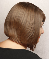 Formal Medium Straight Hairstyle - click to view hairstyle information