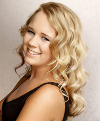 Formal Long Wavy Hairstyle - click to view hairstyle information