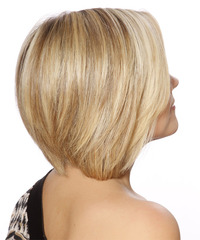 Formal Short Straight Hairstyle - click to view hairstyle information