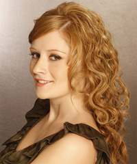 Formal Long Curly Hairstyle - click to view hairstyle information