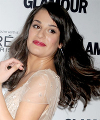 Lea Michele Hairstyle - click to view hairstyle information