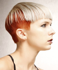 Alternative Short Straight Hairstyle - click to view hairstyle information