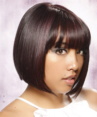 Formal Short Straight Hairstyle - click to view hairstyle information