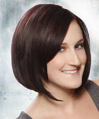 Formal Medium Straight Hairstyle - click to view hairstyle information
