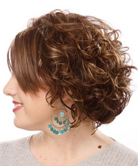 Formal Medium Wavy Hairstyle - click to view hairstyle information