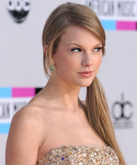 Taylor Swift Hairstyle - click to view hairstyle information