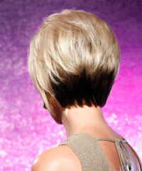 Formal Short Straight Hairstyle - click to view hairstyle information