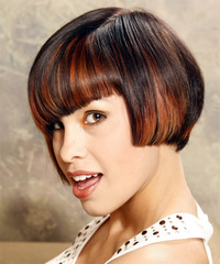Alternative Medium Straight Hairstyle - click to view hairstyle information