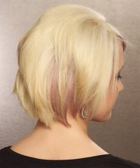 Formal Short Straight Hairstyle - click to view hairstyle information