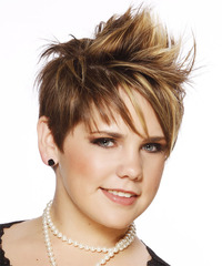 Alternative Short Straight Hairstyle - click to view hairstyle information