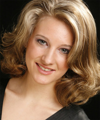 Casual Medium Wavy Hairstyle - click to view hairstyle information