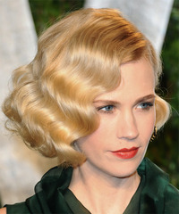 January Jones Hairstyle - click to view hairstyle information