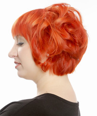 Formal Short Wavy Hairstyle - click to view hairstyle information