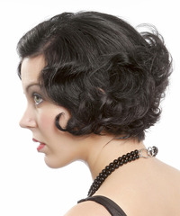 Formal Short Curly Hairstyle - click to view hairstyle information