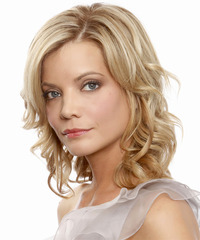 Formal Medium Wavy Hairstyle - click to view hairstyle information