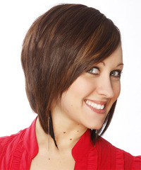 Formal Medium Straight Hairstyle - click to view hairstyle information