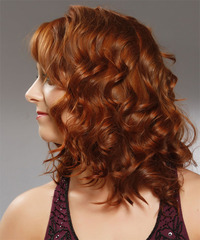 Formal Medium Curly Hairstyle - click to view hairstyle information