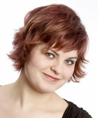 Casual Short Straight Hairstyle - click to view hairstyle information