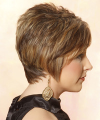 Casual Short Straight Hairstyle - click to view hairstyle information