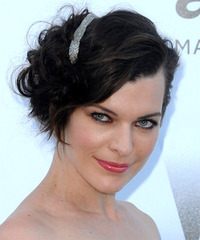 Milla Jovovich Hairstyle - click to view hairstyle information