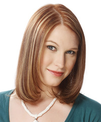 Formal Medium Straight Hairstyle - click to view hairstyle information